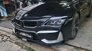 BMW 6 SERIES E63 J-EMOTION DESIGN AND CUSTOM NEON LIGHTS AND BODY KIT