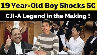 19 Year-Old Boy Shocks Supreme Court, CJI-A Legend in the Making !