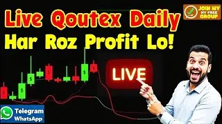 Trusted Teacher Live Stream | Live Qoutex Trading | 3 Dec 2025 | No Indicator | Price Action work