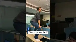 POV: Your salary is credited 🎉💃🕺 #mostlysane #ytshort #salary