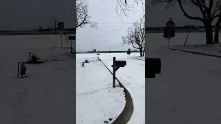 POV Appraising in Rare Texas Snow: Freezing Inspections & Slippery Surprises!❄️🏠 |North Texas Chaos