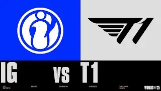 T1 vs IG | WORLDS 2025 | Play-Ins | Día 1