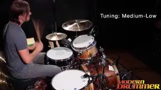 Modern Drummer Product Close Up-Beier 5.5x15 Steel Snare-Mike Dawson