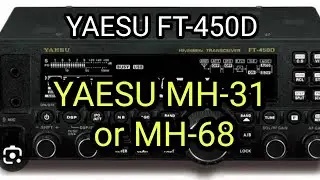 Микрофон YAESU MH31 или YAESU MH-67???