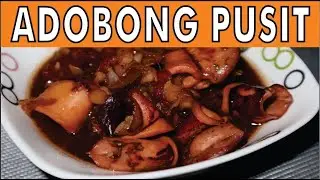 ADOBONG PUSIT RECIPE BY COOKINGEE | SIMPLE AND EASY RECIPE