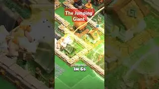 Giant w/ Jump Spell #clashofclans #coc #jumping #giant #spell #shortvideo #capitalpeak #giant