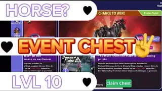 Opening Event chest lvl 10 in horse riding tales!😳🤔