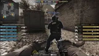 ECS 5. mousesports vs Fnatic. Map 2 de_cobble
