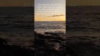 Bible | Deuteronomy 1:44 | The Amorites who lived in thos...