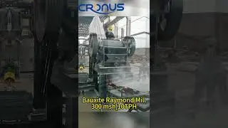 Bauxite pendulum raymond mill Bauxite powder making grinding mill from shanghai Cronus machinery