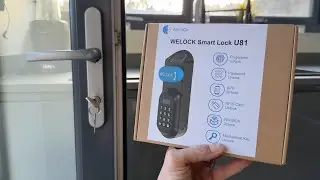 Самый умный замок!? Распаковка, установка и демонстрация умного замка WELOCK U81!