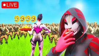 🔴LIVE! - RANKED ZB WIN STREAK in FORTNITE!