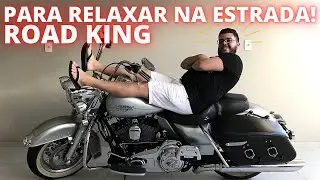 Avaliação Harley Davidson Road King: Será que só tem tamanho? - Vlog 76