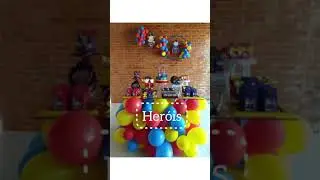 IDEIAS DE TEMA DE FESTA