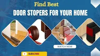 The Easiest Door Draft Stopper You'll Ever Install|Best Door Bottom Sealing StripGuard for Your Home