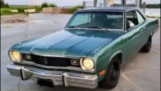 Slant 6 225 walk around 1975 Plymouth Valiant