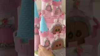 Fondant Castle Tower 슈가로 만드는 성케이크 타워