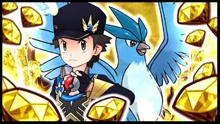 The First W Of The Anniversary! Champion Red & Articuno Summons LIVE! | Pokemon Masters EX