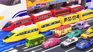 タカラトミー プラレール新幹線 ☆ 新幹線のぞみ 運行コントロールステーション｜プラレール新幹線＆トミカ コレクション 🚄