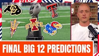 Big12 Championship Predictions + Favorite Win Total Bets - Josh Pate Cut