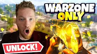 How to UNLOCK Gold and Diamond Vanguard SMG CAMO's in WARZONE ONLY! - NO MULTIPLAYER!