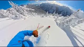 Kicking Horse, BC, Backcountry Report:  Deep, Dry, 0&ordm;F Powder Snow in the Burning Cold Sun