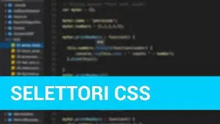 Selettori CSS - Tutorial Italiano CSS - Le basi dello sviluppo web