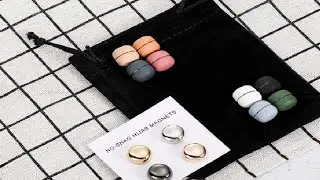 Multi Use Magnetic Hijab Pins Buttons for Women, Colorful Pinless Hijab Magnets Review, Versitile  P