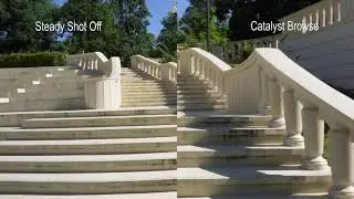 Sony ZV-E10 stabilization test OSS gimbal Catalyst Browse