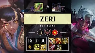 Zeri ADC vs Nilah - VN Grandmaster Patch 25.19