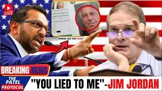 4 Minutes Ago:Jim Jordan CONFRONTS Patel Over Epstein Files &mdash; '8 Months, WHERE ARE THEY?' LIVE
