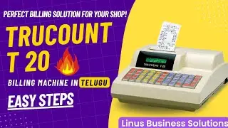 Trucount T 20 Billing Machine Use case Step by Step In 4 Mins 🚀💥 || 2025 Latest Billing Machines 🔥