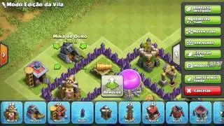LAYOUT H&Iacute;BRIDO CV8 - TH8 HYBRID BASE CLASH OF CLANS