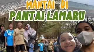 MANTAI DI PANTAI LAMARU BALIKPAPAN | BANYAK PERMAINAN YANG BISA DIMAININ DISINIIII???