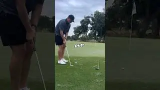 When to use the putter and ditch the wedge #golf #tips