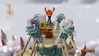 Crash Bandicoot Time Trials - The High Road
