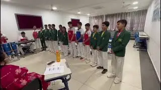 DPS  SHIKARGARH Annual Function Practice Front Principal Ma'am, believer song