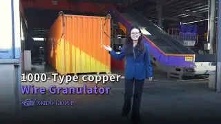 Resource recycling equipment - XRIDO1000 copper wire granulator