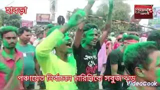 পঞ্চায়েত নির্বাচনে চারিদিকে সবুজ ঝড়