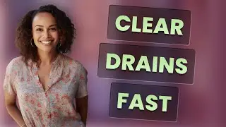 How Does Baking Soda and Boiling Water Clear a Slow Drain?