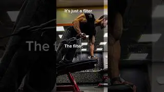 Just a filter🤷&zwj;♂️😂 #gymhumor #halfnattylightning #gymrat #halfnatty