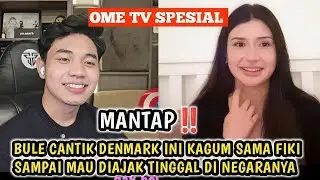 Bule cantik Denmark ini kagum sama Fiki Naki, sampai ingin ajak Fiki ke negara nya 