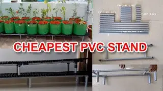 Terrace garden Pvc Stand Making #maadithottam #stand #tamil #pvcstand