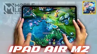 iPad Air M2 13 inch Mobile Legends Test With Battery Test MLBB
