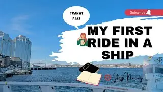My first Ferry Ride in Halifax | Transit pass|Working Hours for International Students|Cape Breton