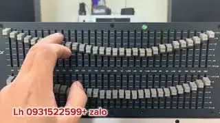 💥💥 Lọc bãi xịn Ashly GQX-3120. Hàng bãi Mỹ sx tại Đài Loan. Máy đẹp như mới. Chất âm hay chi tiết