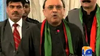 Geo News | Asif Ali Zardari warns PM Nawaz Sharif
