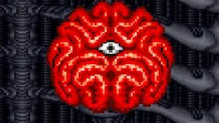 Alien Brain - Contra III: The Alien Wars (SNES)