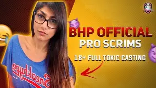 BGMI PRO SCRIMS | BGMI LIVE  | FULL TOXIC CASTING 18+ |  BATTLEGROUNDS MOBILE INDIA 🇮🇳