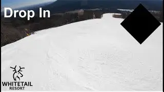 Skiing Drop In at Whitetail Mountain (March 3rd, 2025)